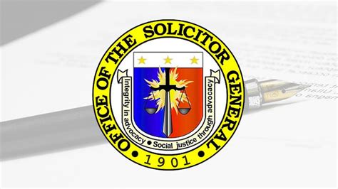 current solicitor general of the philippines|FAST FACTS: The Office of the Solicitor General and its roles .